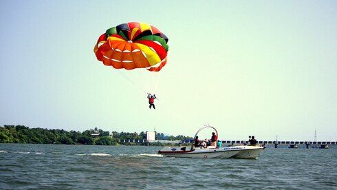 Ashtamudi Watersports view