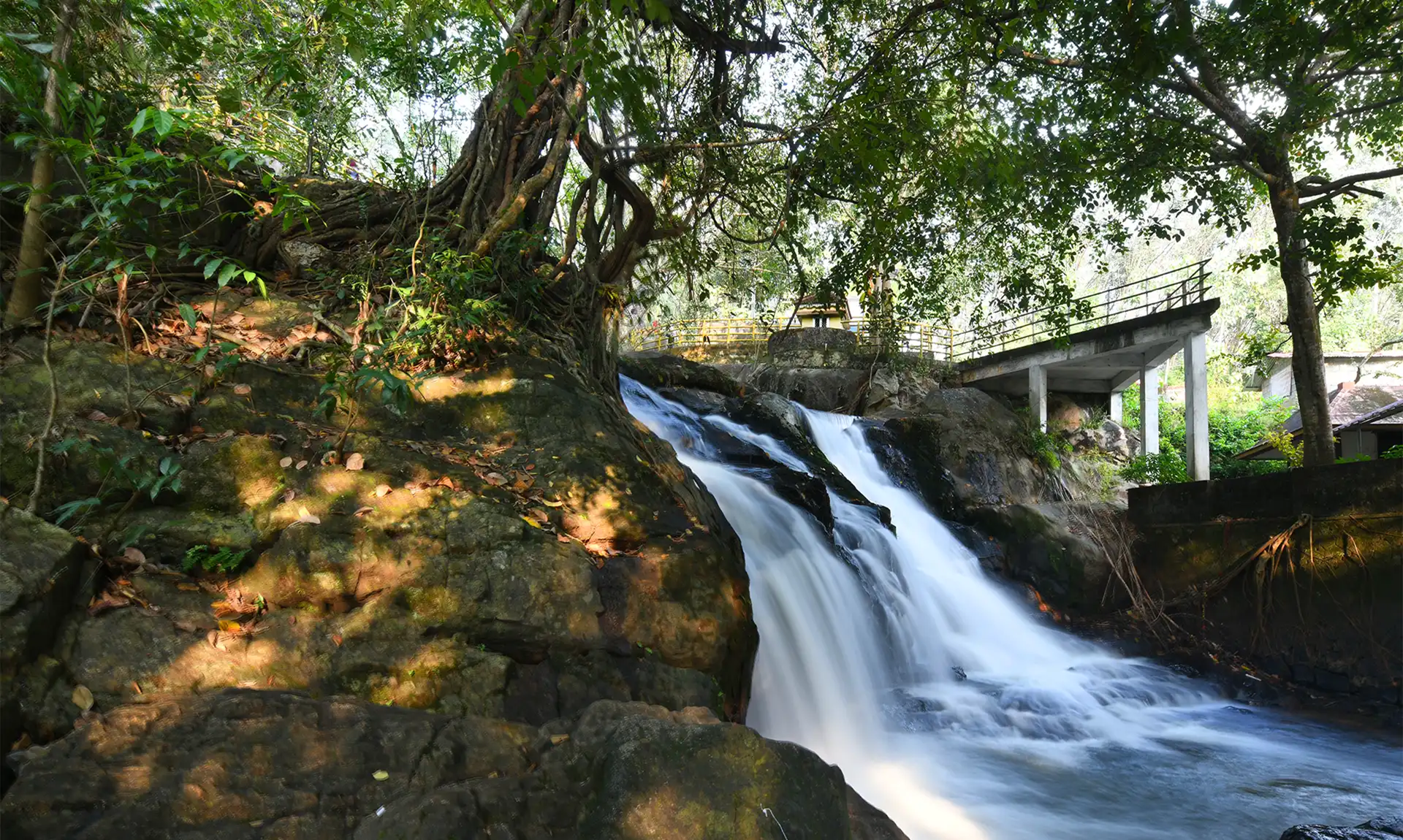 Meenmutty Waterfalls in Kollam